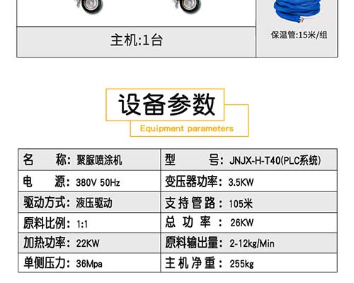 HT40-JNJX 聚氨酯發(fā)泡設備 聚氨酯噴涂設備 山東九旭