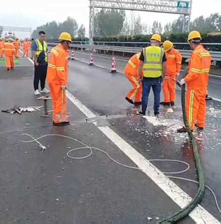 路面灌縫路基填充注漿 